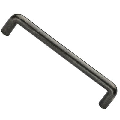 M Marcus Solid Bronze Round Cabinet Pull Handle (96mm, 128mm, 160mm OR 192mm C/C), Rustic Pewter - RPW331 RUSTIC PEWTER - 96mm c/c
