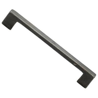 M Marcus Solid Bronze Metro Cabinet Pull Handle (96mm, 128mm, 160mm OR 192mm C/C), Rustic Pewter - RPW337 RUSTIC PEWTER - 96mm c/c