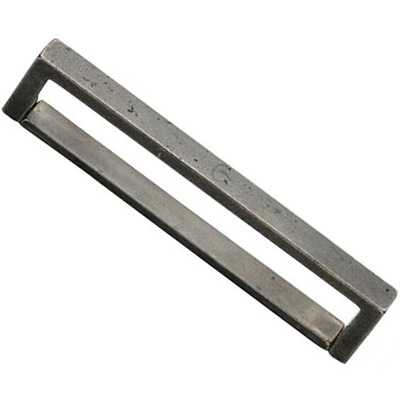 M Marcus Solid Bronze Box Cabinet Pull Handle (96mm, 152mm, 203mm OR 254m C/C), Rustic Pewter - RPW3480 RUSTIC PEWTER - 96mm c/c