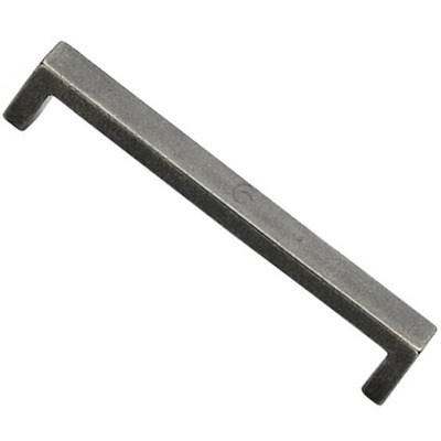 M Marcus Solid Bronze Wide Metro Cabinet Pull Handle (96mm, 128mm, 160mm OR 192mm C/C), Rustic Pewter - RPW4338 RUSTIC PEWTER - 96mm c/c