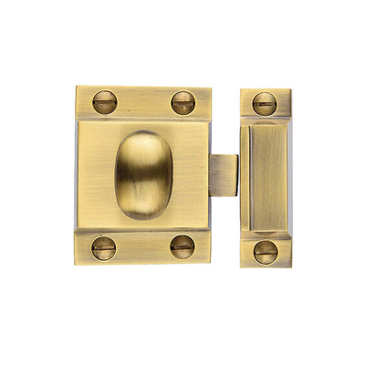 Spira Brass Brass Cupboard Catch Latch, Antique Brass - SB2334ANT ANTIQUE BRASS