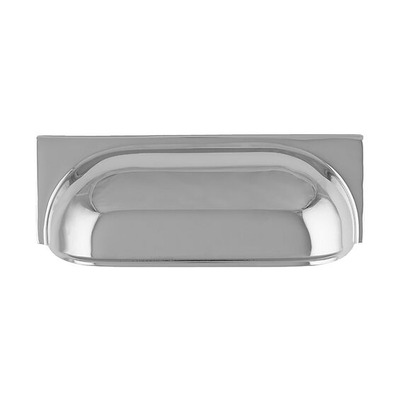 Carlisle Brass Warwick Cup Pull Handle (96mm OR 192mm C/C), Polished Chrome - FTD751ACP POLISHED CHROME - 96mm c/c