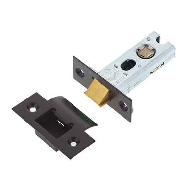 Frelan Hardware Heavy Duty Tubular Latches (2.5, 3 OR 4 Inch), Dark Bronze - JL-HDT64DB 76mm (3 INCH) - DARK BRONZE