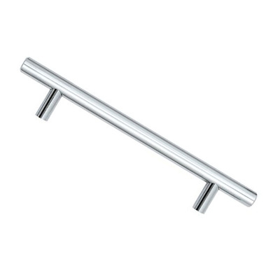Zoo Hardware Top Drawer Fittings T Bar Cabinet Handle (Multiple Sizes), Polished Chrome - TDFPT-96-156CP POLISHED CHROME - 256mm c/c