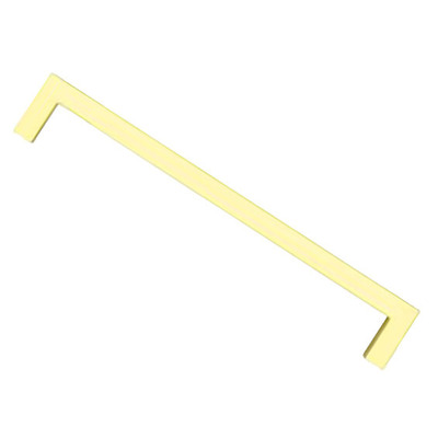 Zoo Hardware Top Drawer Fittings Square Block Cabinet Handle (Multiple Sizes), Brushed Gold - TDFPS-96-BG BRUSHED GOLD - 160mm c/c