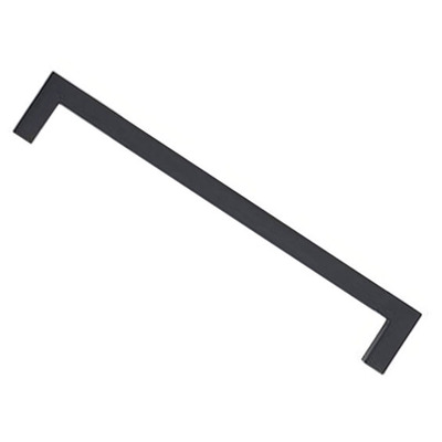 Zoo Hardware Top Drawer Fittings Square Block Cabinet Handle (Multiple Sizes), Matt Black - TDFPS-96-MB MATT BLACK - 448mm c/c