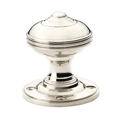 Alexander & Wilks Romeo Mortice Door Knob, Polished Nickel - AW304-50-PN (sold in pairs)  POLISHED NICKEL