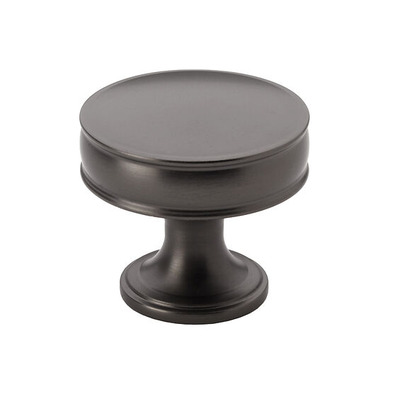 Alexander & Wilks Lynd Cupboard Knob (32mm OR 38mm), Dark Bronze - AW808-DBZ DARK BRONZE - 32mm