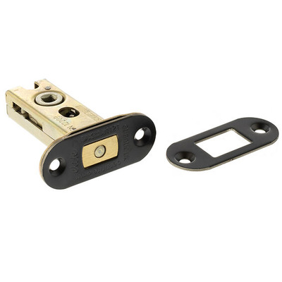 Atlantic Hardware 2.5 OR 3 Inch Bolt Through Tubular Radius Deadbolt, Urban Dark Bronze - ADBRCE25UDB 78mm (3 INCH) - URBAN DARK BRONZE