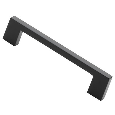 Alexander & Wilks Marco Cupboard Pull Handle (128mm, 160mm OR 224mm c/c), Black - AW837-BL BLACK - 128mm c/c