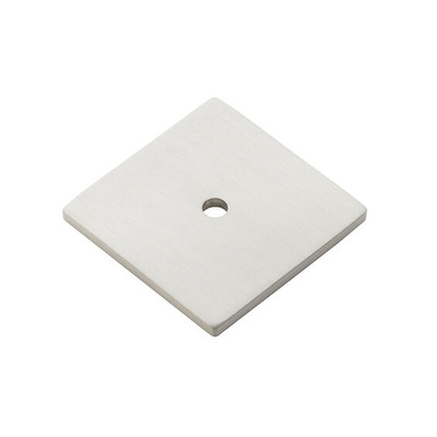 Alexander & Wilks Quantock Square Backplate (45mm x 45mm), Satin Nickel - AW894-45-SN SATIN NICKEL - 45mm x 45mm