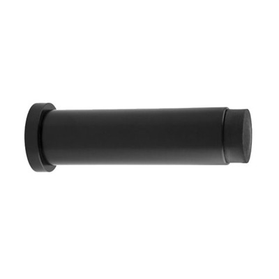 Alexander & Wilks Architectural Heavyweight Plain Projection Cylinder Door Stop, Black - AW601-75-BL MATT BLACK