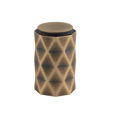 Alexander & Wilks Diamond Cut Cupboard Knob (30mm), Antique Brass - AW847-30-AB ANTIQUE BRASS - 30mm