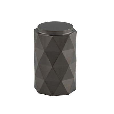 Alexander & Wilks Diamond Cut Cupboard Knob (30mm), Dark Bronze PVD - AW847-30-DBZPVD DARK BRONZE PVD - 30mm