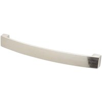 Asteria - Bow Kitchen Cupboard Handle - Satin Nickel
