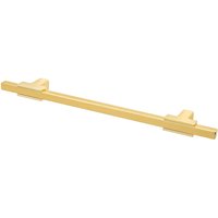 Kotata - Rectangular T-Bar Kitchen Door Handle - Polished Gold