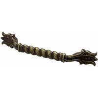 Ella - Traditional D Shaped Cabinet Drawer Pulls - Antique Brass