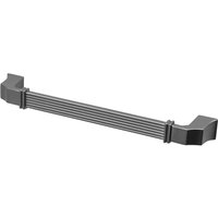 Folium - D Shaped Kitchen Handle - Graphite