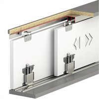 E-Slide Wardrobe Sliding Door Kit - 4 Door - 3600mm Track